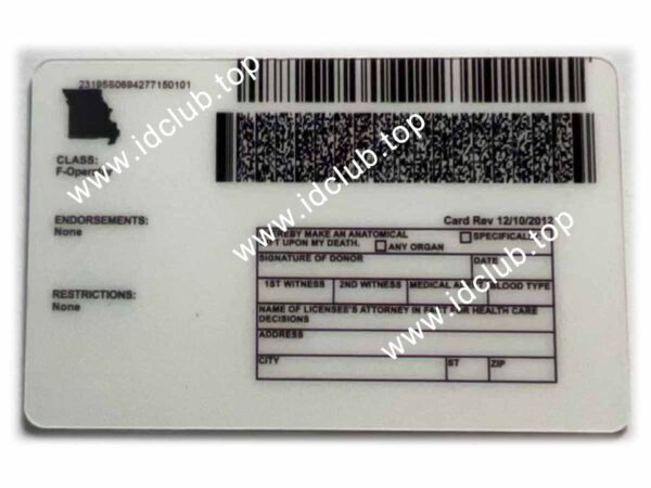 Missouri ID - Image 2